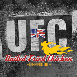 United Fried Chicken Dinnington logo.